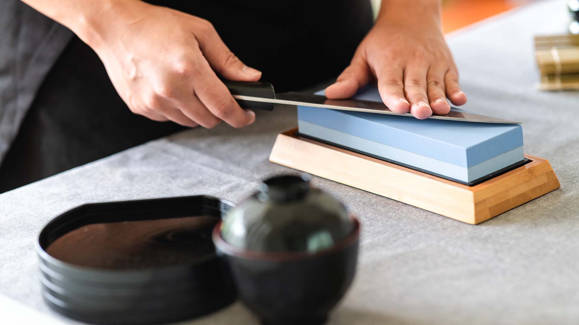 Pietre affilatura coltelli