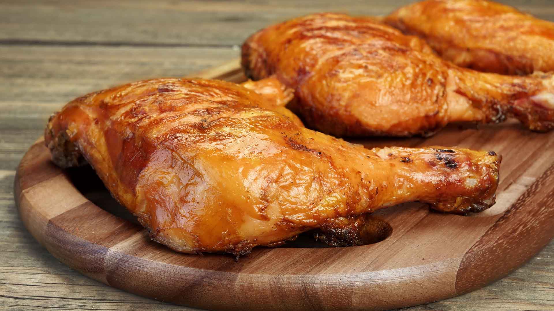 pollo affumicato barbecue