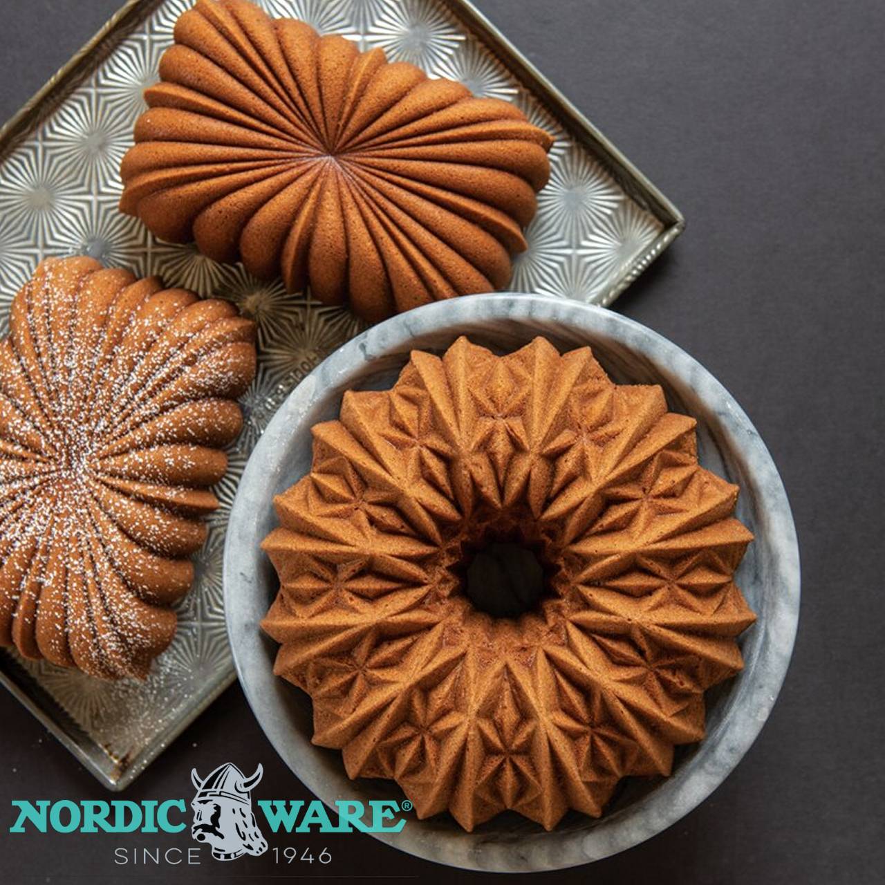 Stampo Crystal Bundt Pan Nordic Ware NW 92877 - immagine 3