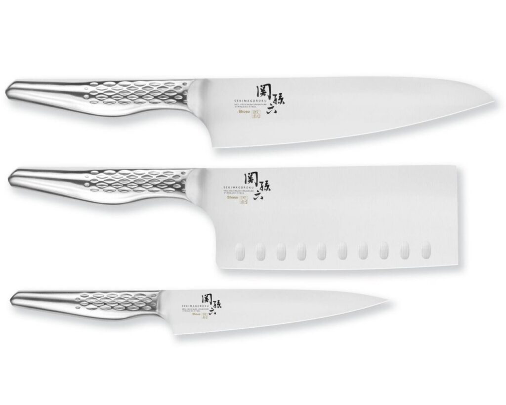 Set 3 coltelli Kai Seki Magoroku Shoso