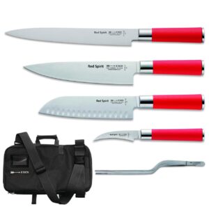 Set 4 coltelli Dick Red Spirit con pinza + borsa Dick