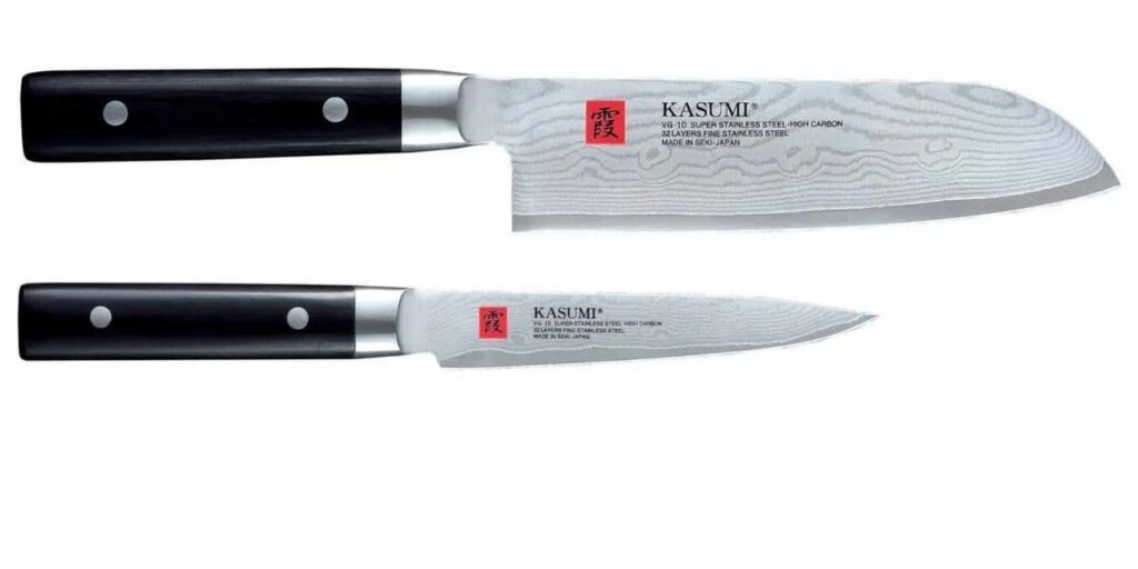 Set 2 coltelli Kasumi Damascus