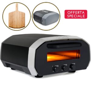 Kit forno pizza Ooni Volt12 + copertura + pala in bambù Ooni