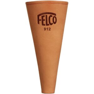 Custodia Felco in cuoio a cono con clip a molla F912