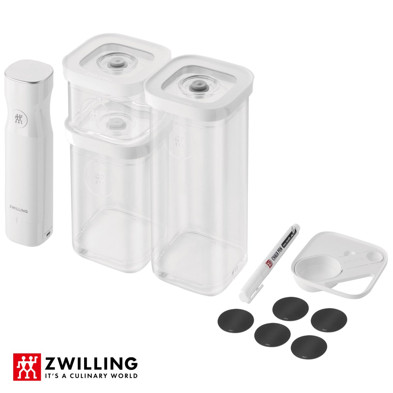 Cube starter set per sottovuoto Zwilling Fresh & Save 6 pezzi 1025401 - immagine 2