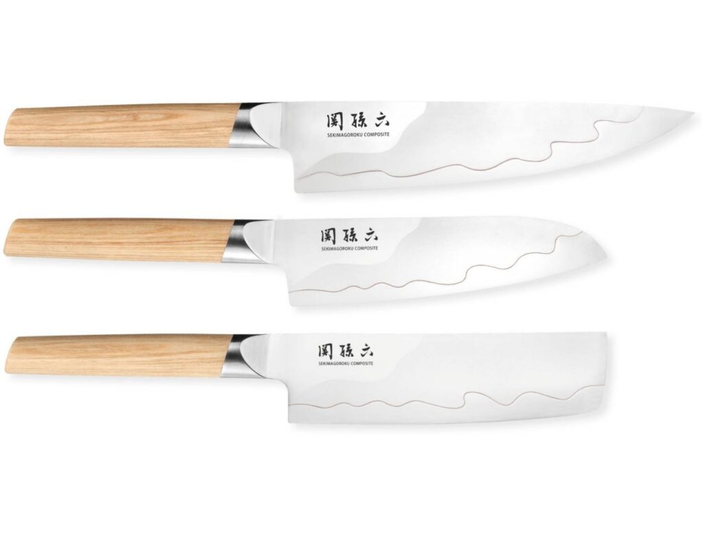 Set 3 coltelli Kai Seki Magoroku Composite