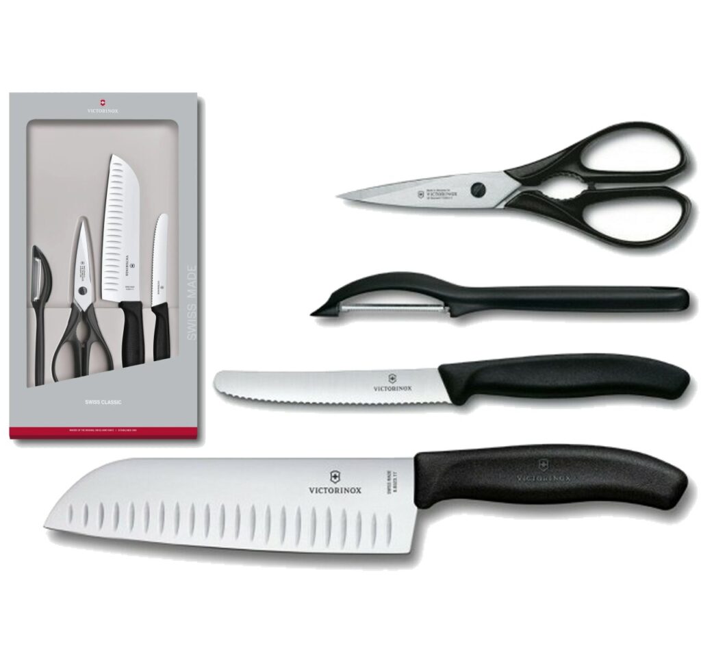 Set 4 pezzi da cucina Victorinox linea Swiss Classic 6.713
