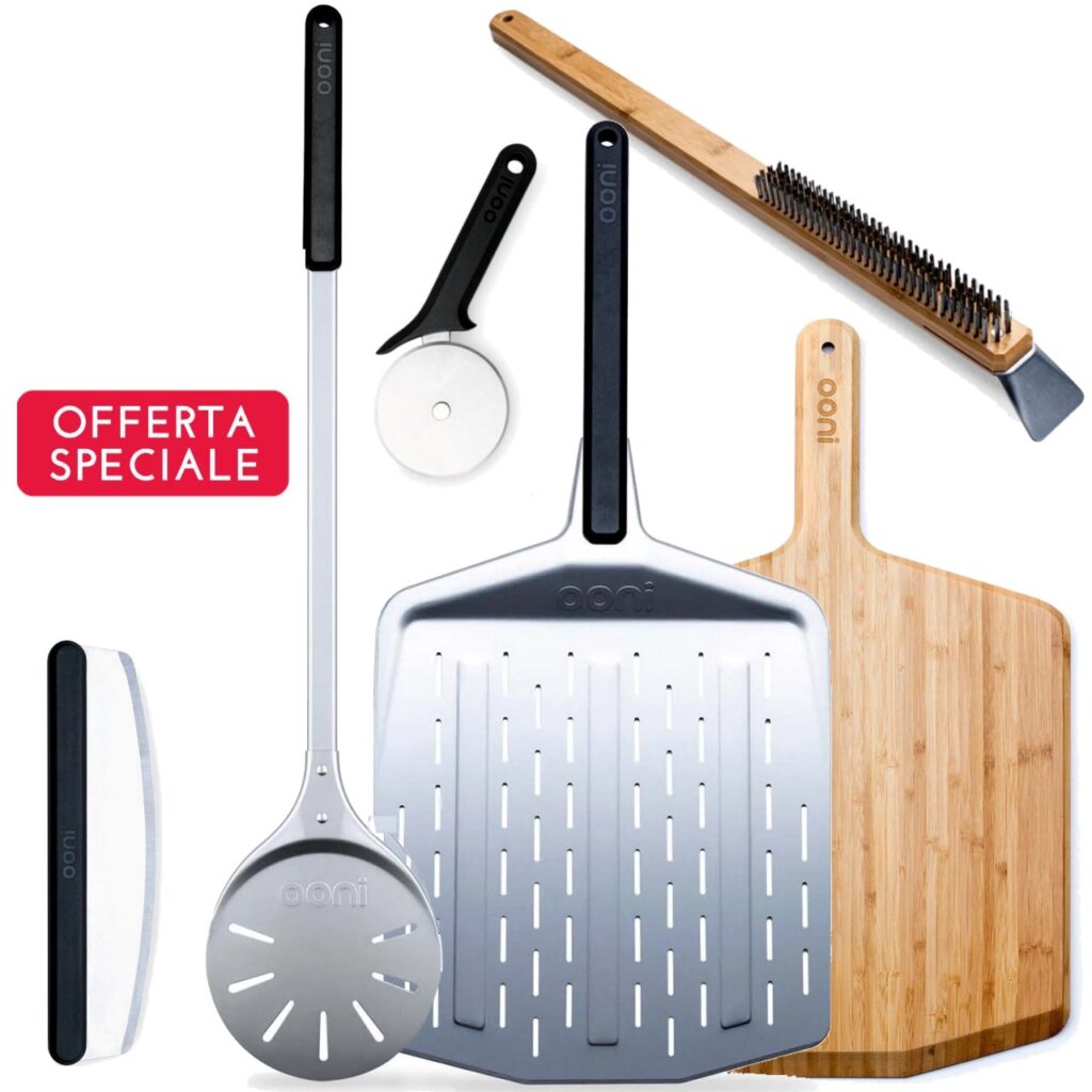Set pale e accessori Ooni per forno pizza