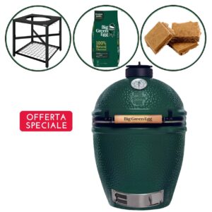 Set completo Big Green Egg Large + Egg Frame