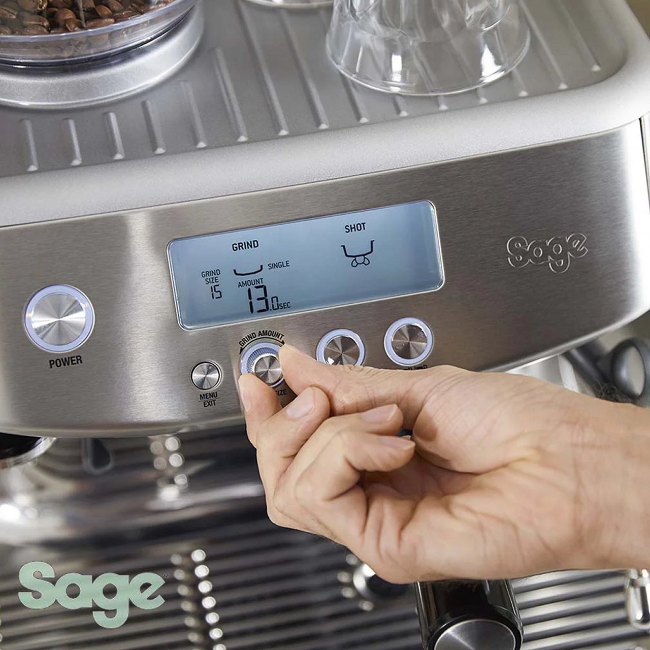 Sage macchina da caffè The Barista Pro SES878BSS4EEU1 - immagine 8