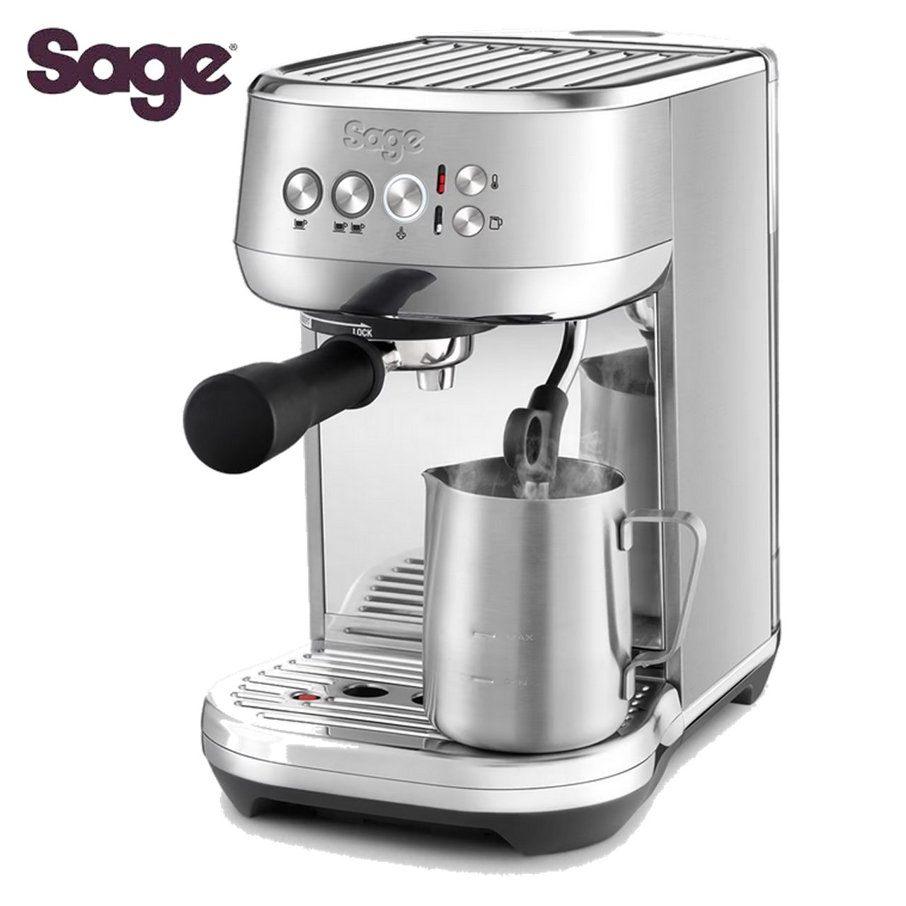 Sage macchina da caffè The Bambino Plus SES500BSS4EEU1 - immagine 3