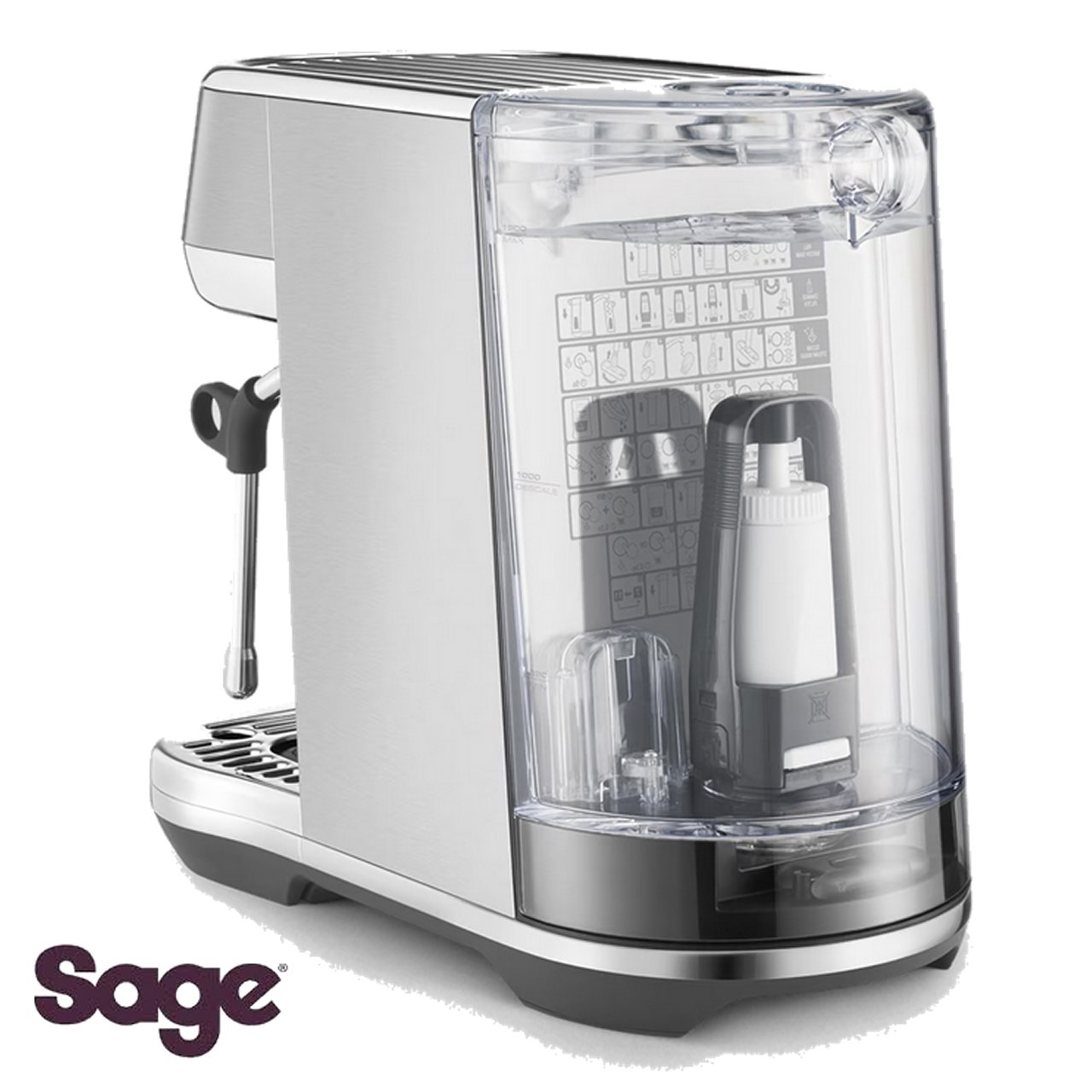 Sage macchina da caffè The Bambino Plus SES500BSS4EEU1 - immagine 6