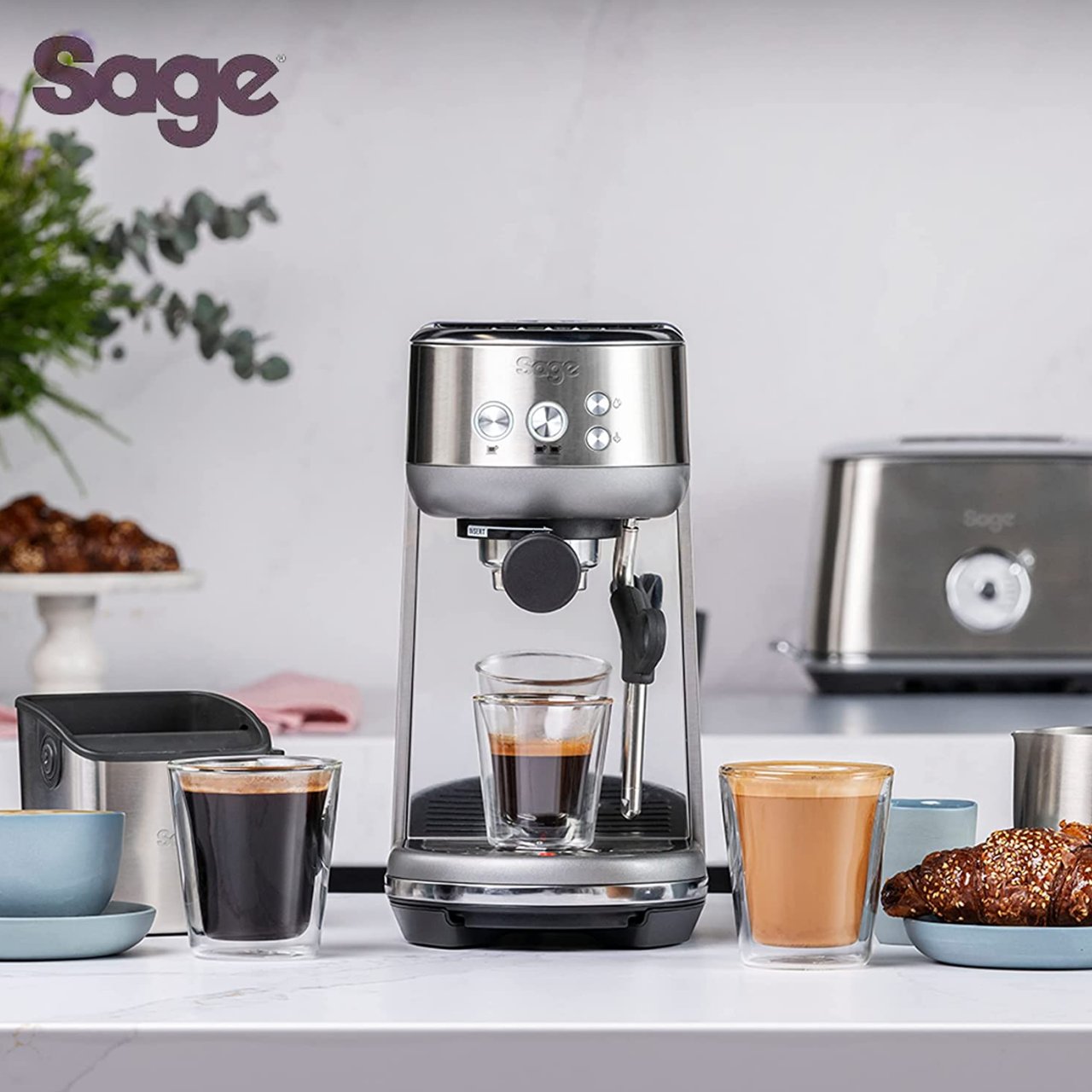 Sage macchina da caffè The Bambino Plus SES500BSS4EEU1 - immagine 9