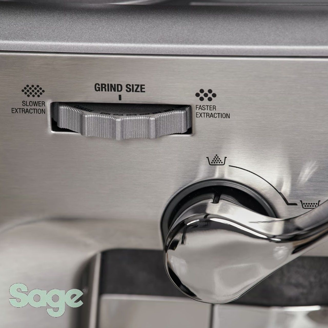 Sage macchina da caffè The Barista Express Impress SES876BSS4EE01 - immagine 11