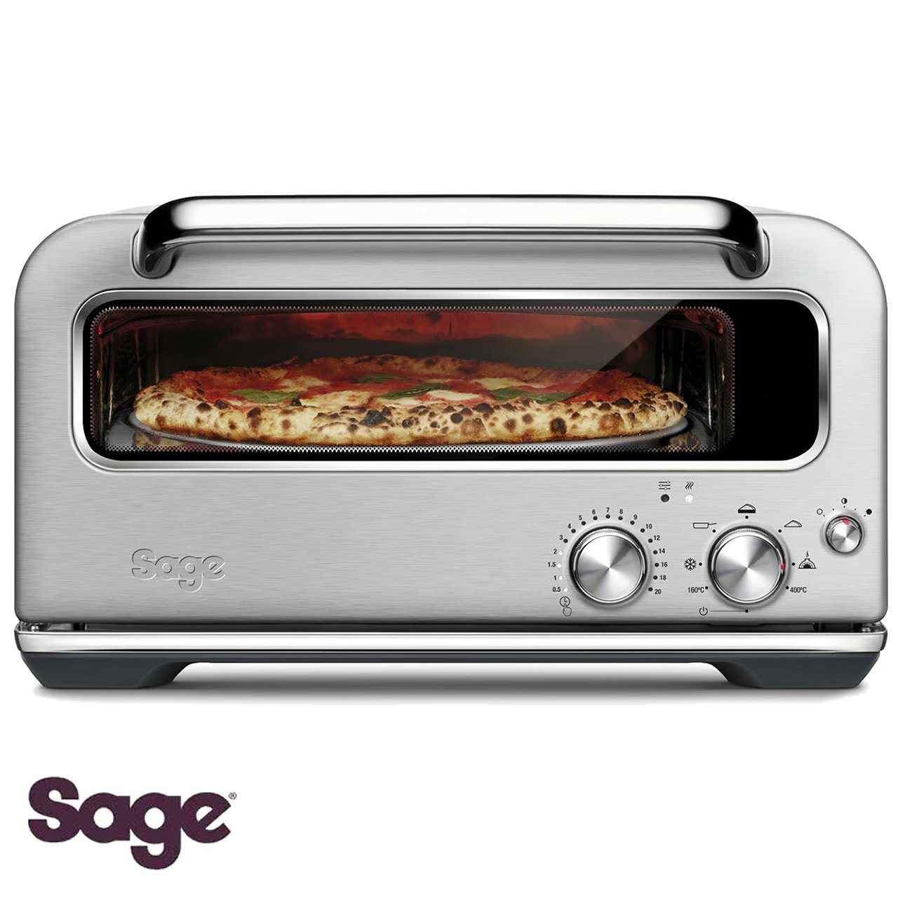 Sage forno per pizza The Pizzaiolo oven SPZ820BSS4EEU1 - immagine 2