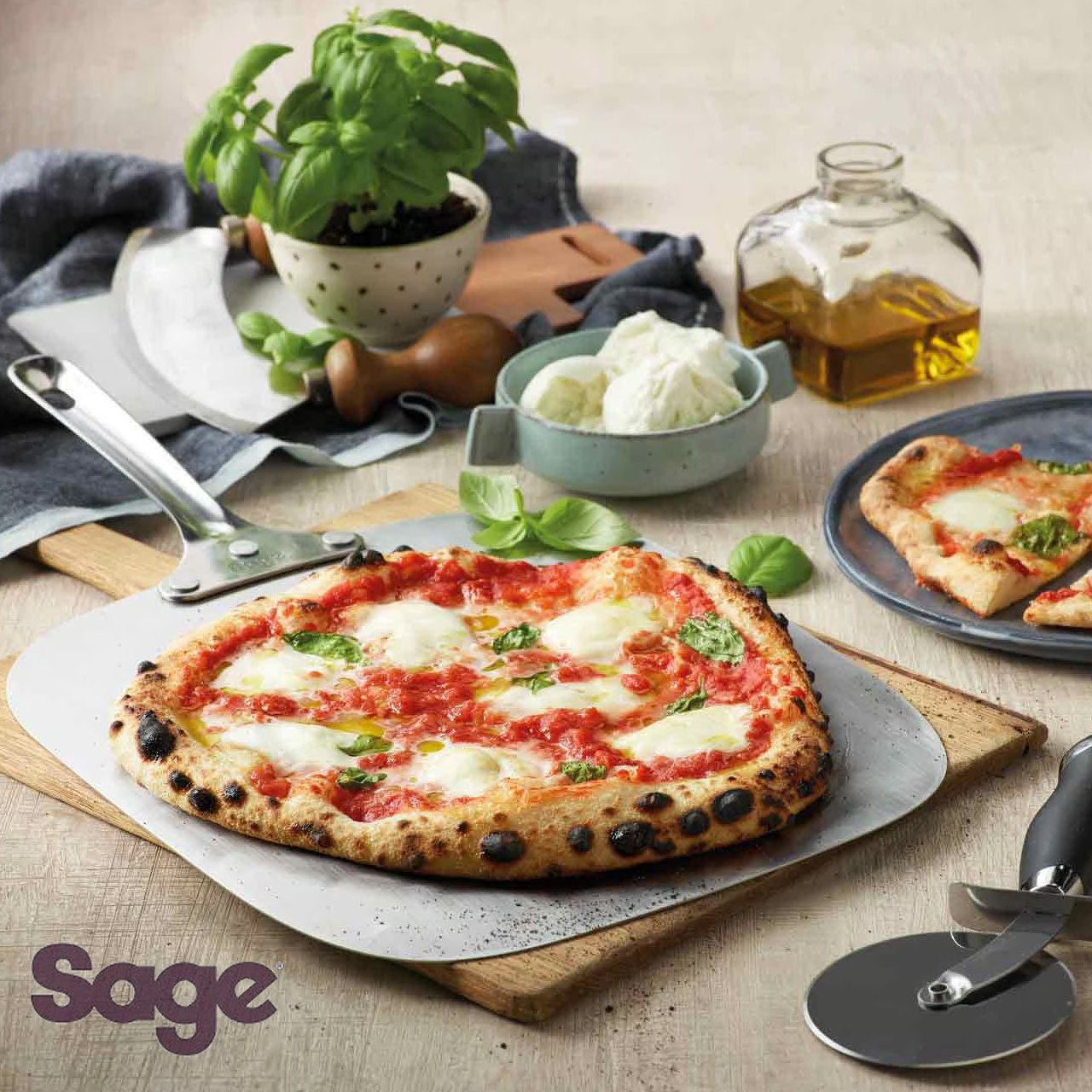 Sage forno per pizza The Pizzaiolo oven SPZ820BSS4EEU1 - immagine 8