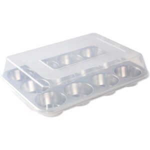 Stampo per 12 muffin con coperchio Nordic Ware NW 45593