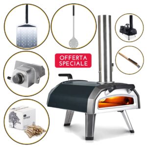 Set completo forno pizza Ooni Karu 12G