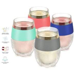 Set 4 bicchieri universali multicolor Freeze Host HO2962