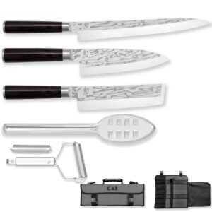 Set 3 coltelli Kai Pro Sho e kit di accessori