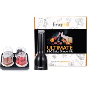 Macina spezie elettrico Finamill BBQ Set FNM GP180132-1111MIB