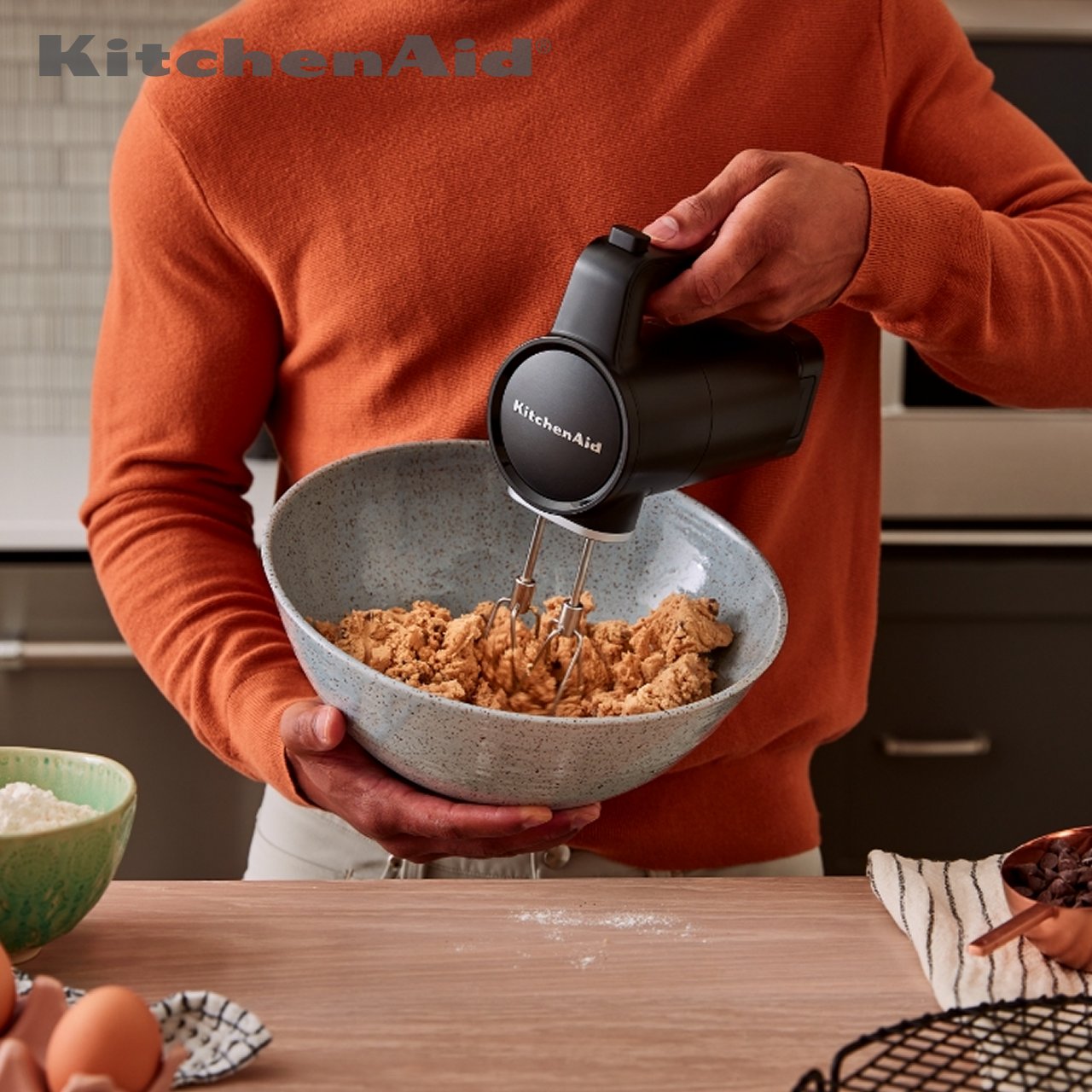 Sbattitore elettrico senza fili KitchenAid Go 5KHMR762BM - immagine 6