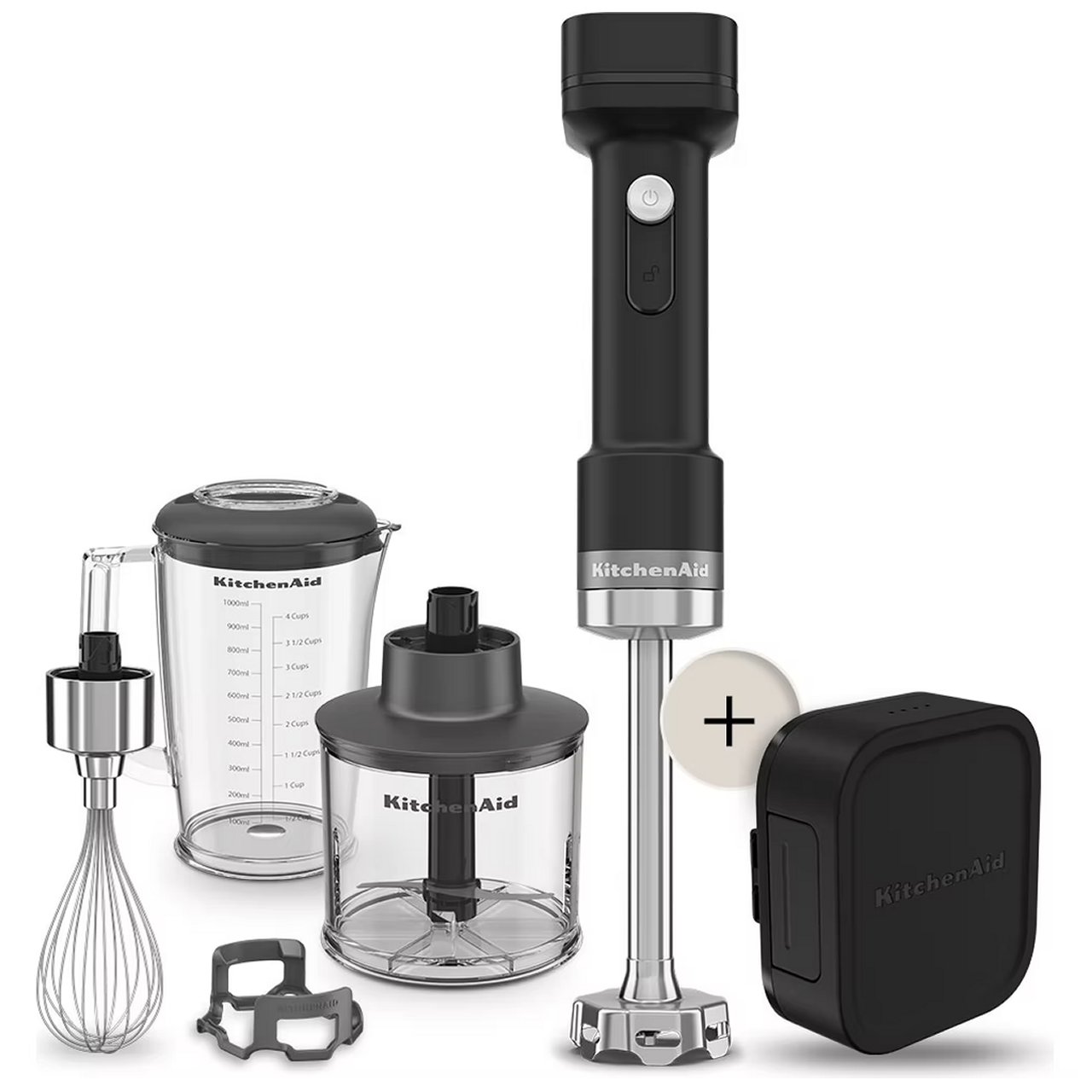 Frullatore a immersione senza fili KitchenAid Go 5KHBRV75BM