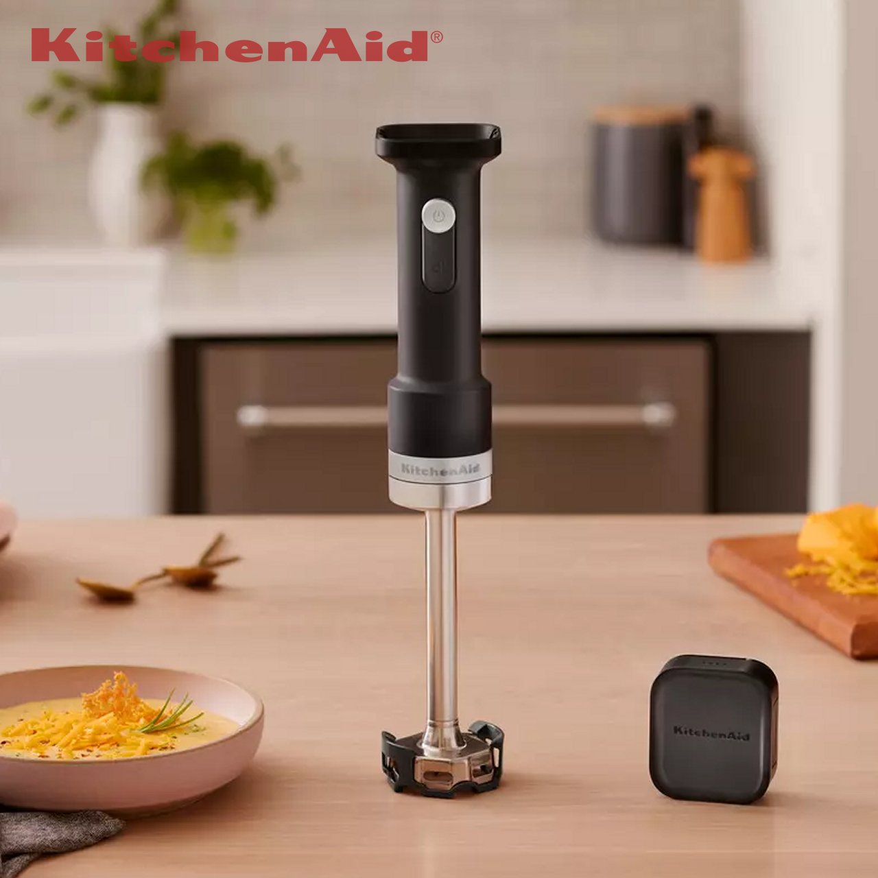 Frullatore a immersione senza fili KitchenAid Go 5KHBRV75BM - immagine 3