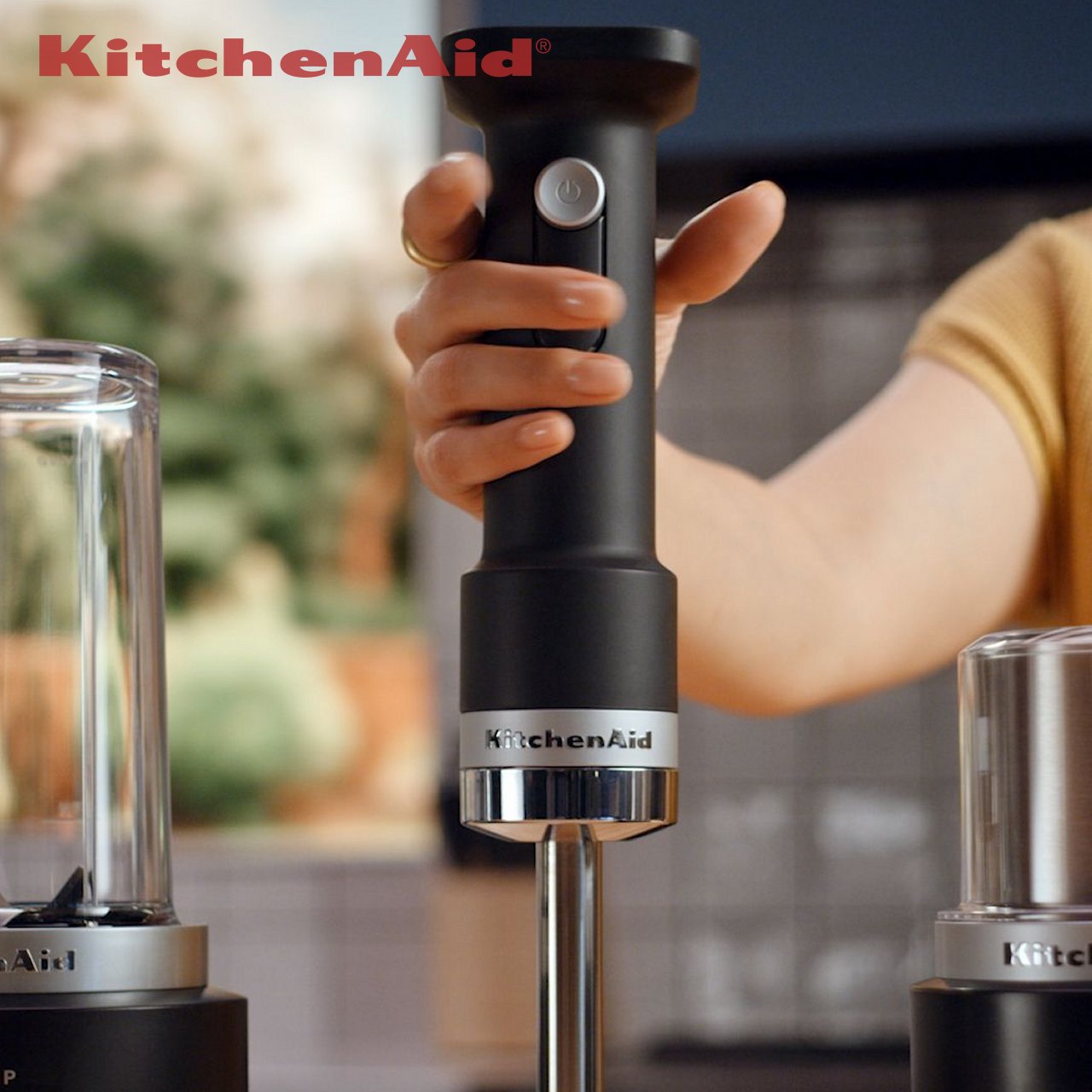 Frullatore a immersione senza fili KitchenAid Go 5KHBRV75BM - immagine 4