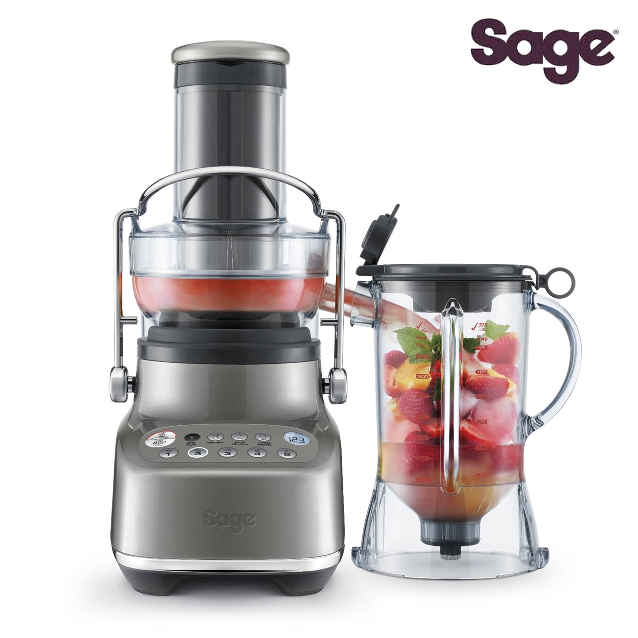 Sage The 3X Bluicer centrifuga e frullatore SA-SJB615SHY2EEU1 - immagine 2