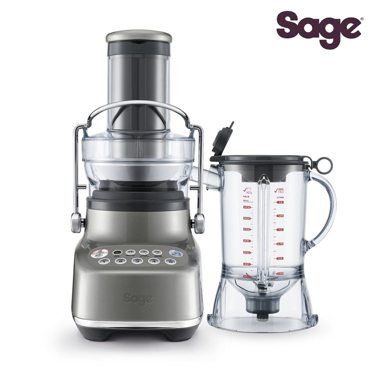 Sage The 3X Bluicer centrifuga e frullatore SA-SJB615SHY2EEU1 - immagine 3