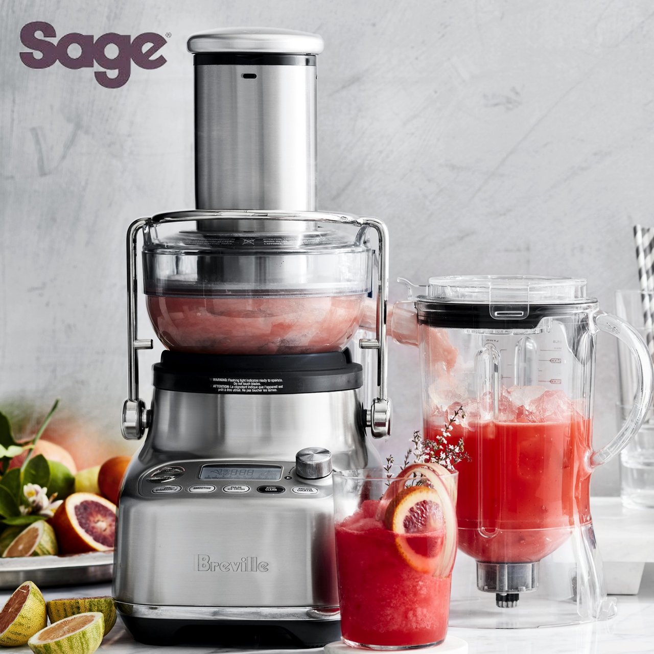 Sage The 3X Bluicer Pro centrifuga e frullatore SA-SJB815BSS2EEU1 - immagine 8