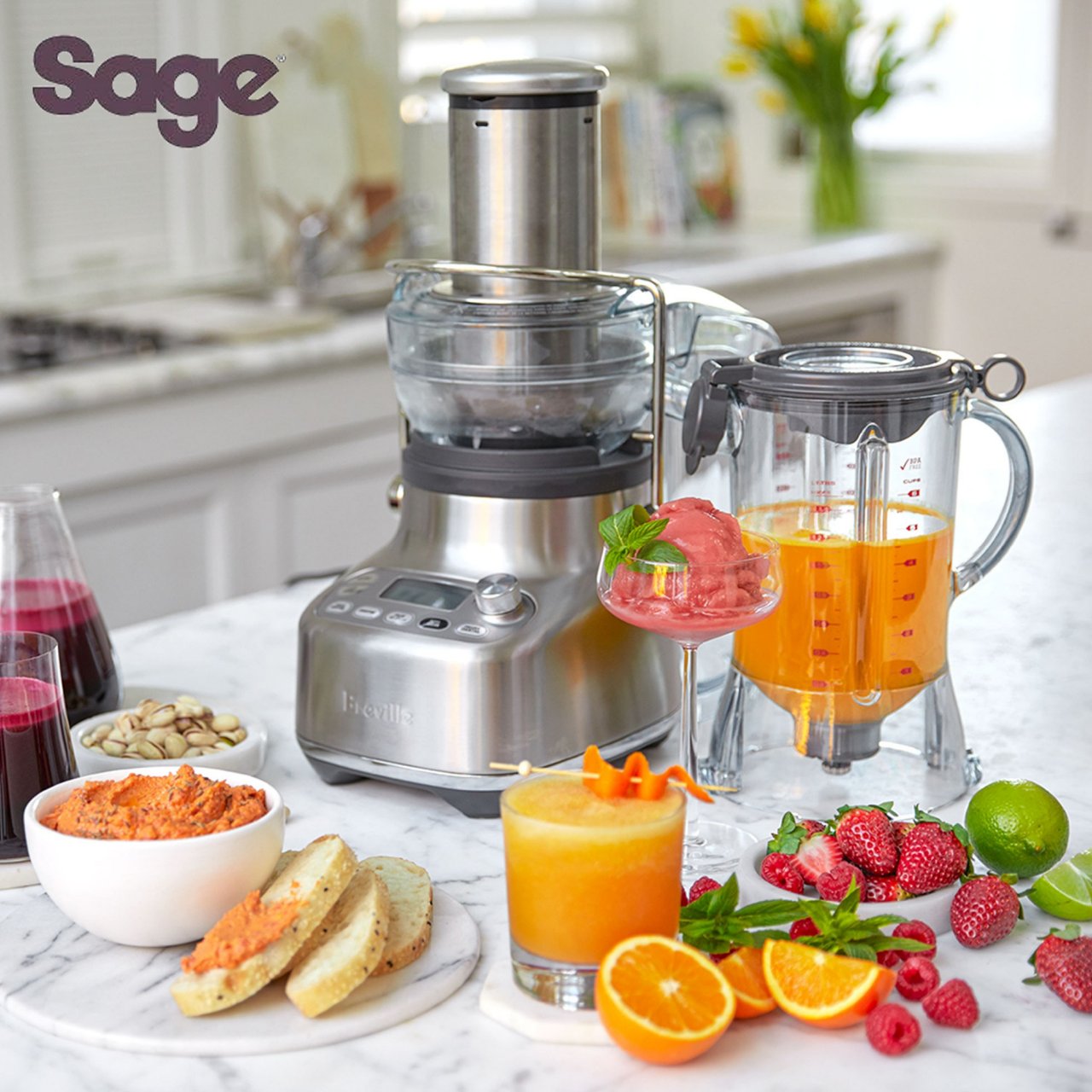 Sage The 3X Bluicer Pro centrifuga e frullatore SA-SJB815BSS2EEU1 - immagine 10