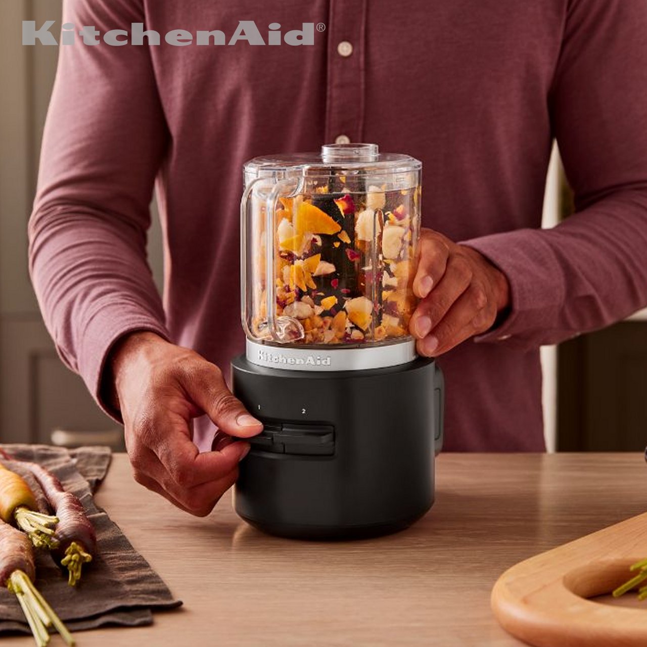 Tritatutto senza fili KitchenAid Go 5KFCR531BM - immagine 5