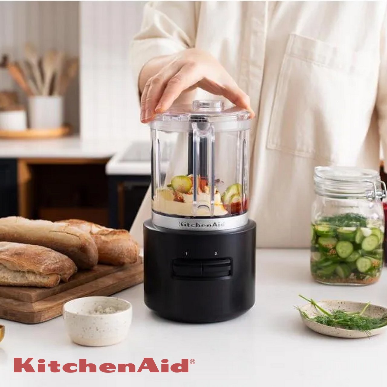 Tritatutto senza fili KitchenAid Go 5KFCR531BM - immagine 7
