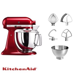 Planetaria KitchenAid con testa reclinabile 4,8L Artisan 5KSM175