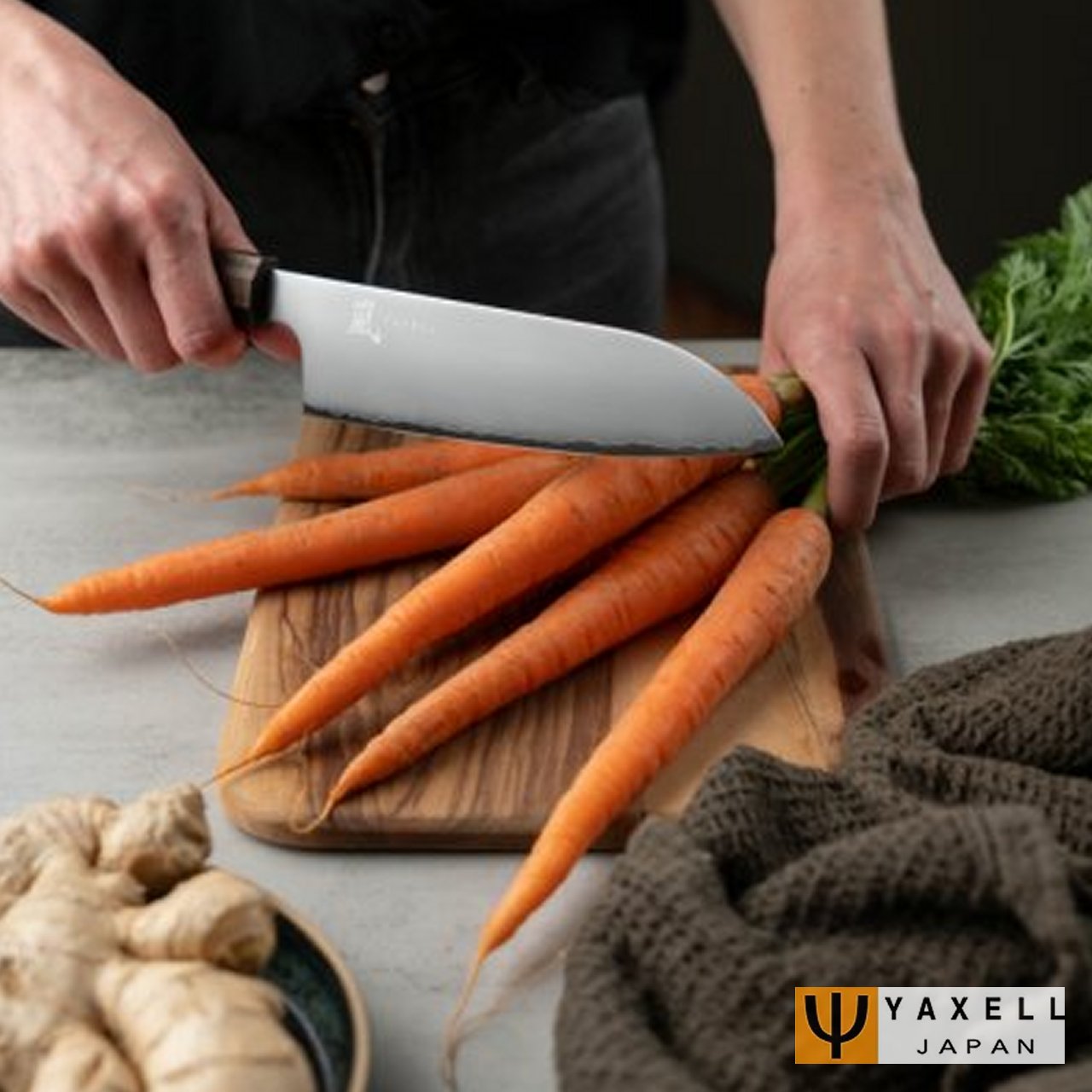 Coltello Yaxell Santoku serie Hana 16,5 cm 4801 - immagine 7