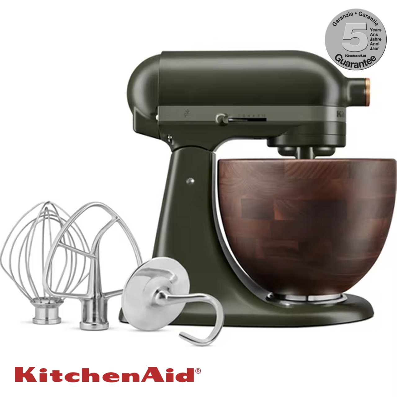 Planetaria KitchenAid Artisan 4,7L Design Evergreen 2024 5KSM180WSEEG - immagine 3