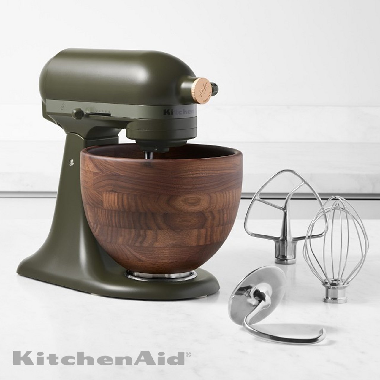 Planetaria KitchenAid Artisan 4,7L Design Evergreen 2024 5KSM180WSEEG - immagine 7