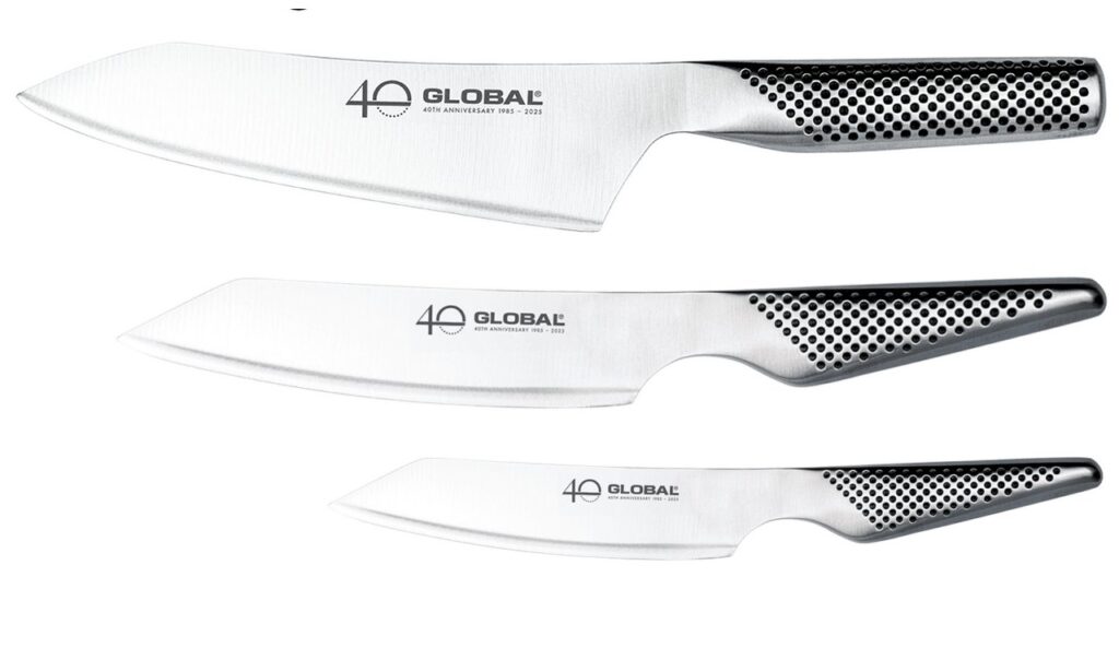 Set 3 coltelli Global 40th anniversario G-458110