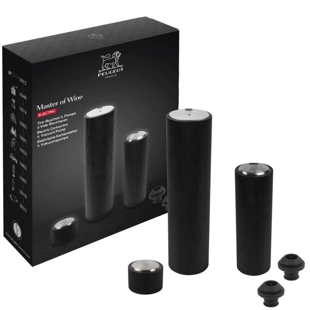Cofanetto regalo Master of Wine elettrico Peugeot PSP201081