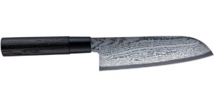 Coltello Santoku Tojiro serie Shippu Black 17 cm FD-1597