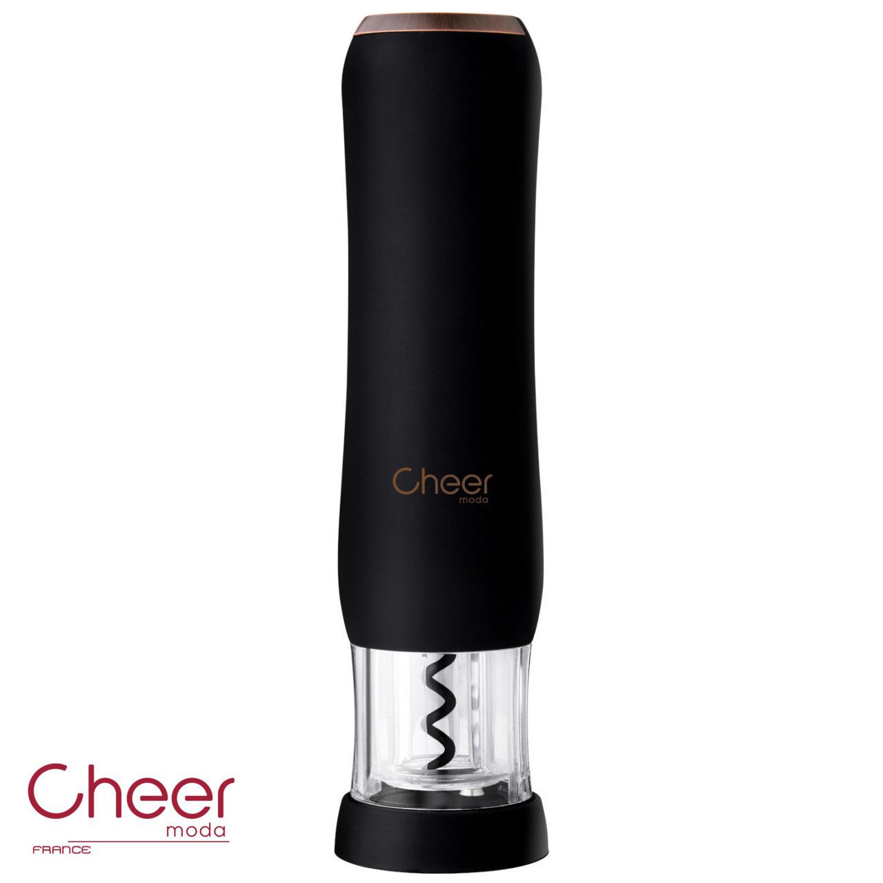 Pure apribottiglie elettrico automatico ricaricabile Cheer Moda CH43749 - immagine 2