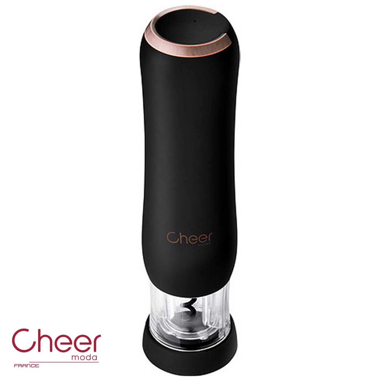 Pure apribottiglie elettrico automatico ricaricabile Cheer Moda CH43749 - immagine 3