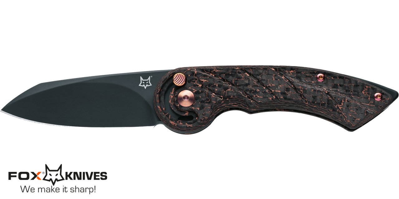 Coltello Fox Radius chiudibile Snake Skin FX-550 CFB - immagine 2