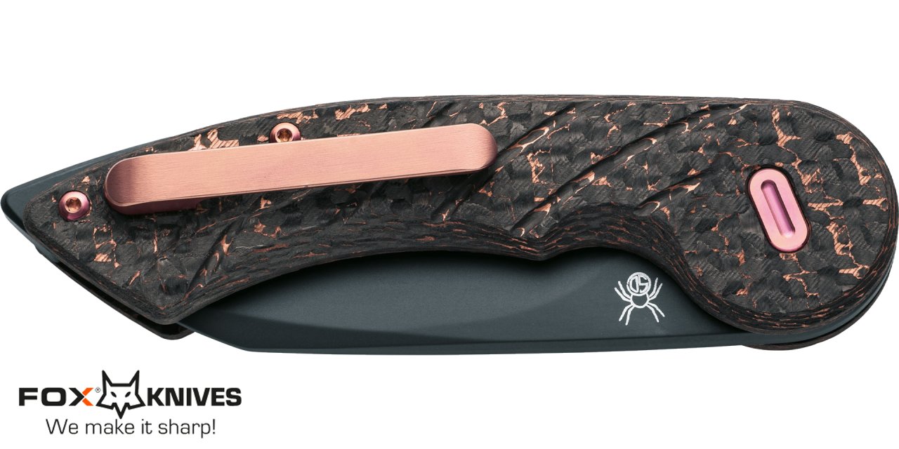 Coltello Fox Radius chiudibile Snake Skin FX-550 CFB - immagine 3