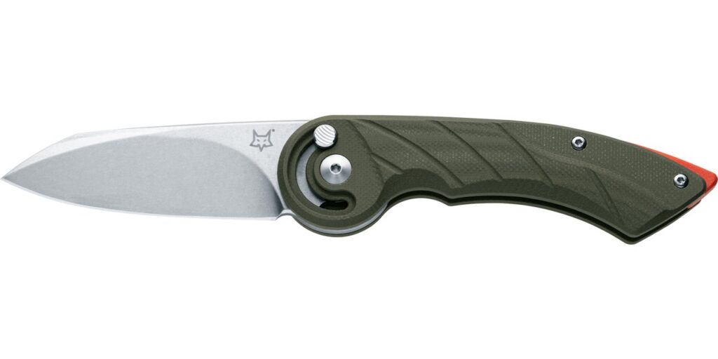 Coltello Fox Radius chiudibile G10 verde FX-550 G10OD