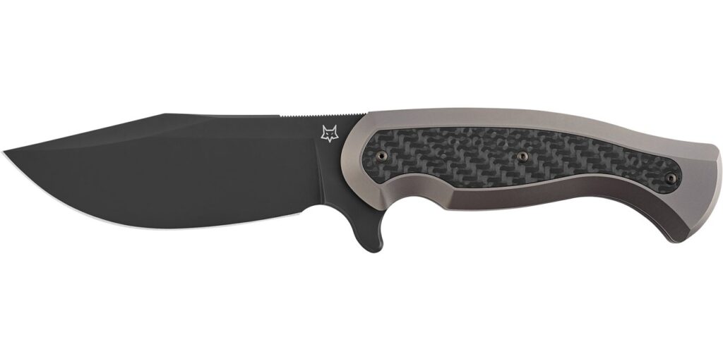 Coltello Fox Eastwood Tiger fisso Titanium Carbon FX-106 TICF