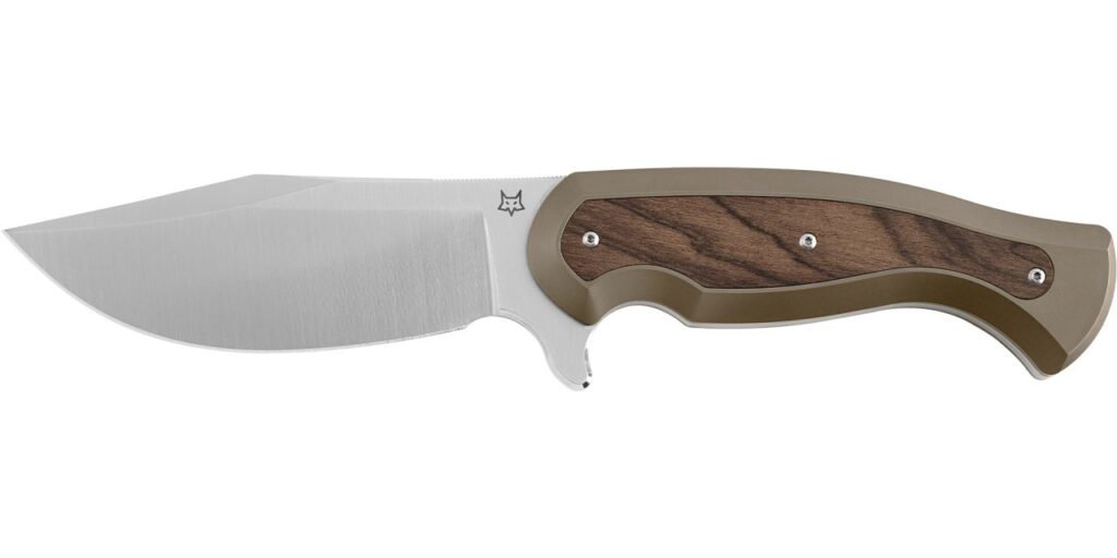 Coltello Fox Eastwood Tiger fisso Titanium Bronze FX-106 TIZW