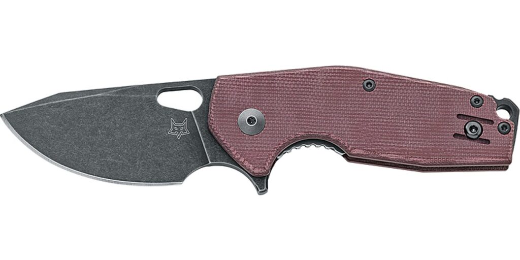 Coltello Fox Suru chiudibile Micarta burgundy FX-526LI MBU